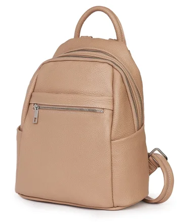 Rucsac dama din piele Jonathan roz