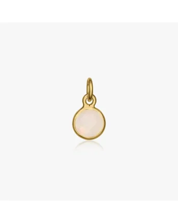 Pandantiv din argint Birthstone Golden October - Opal