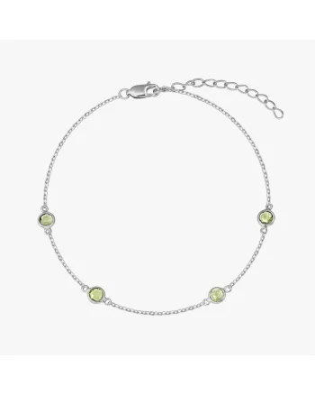 Bratara din argint Birthstonedwqf
