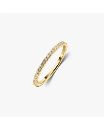 Inel din argint Golden Chriss - Zirconiu
