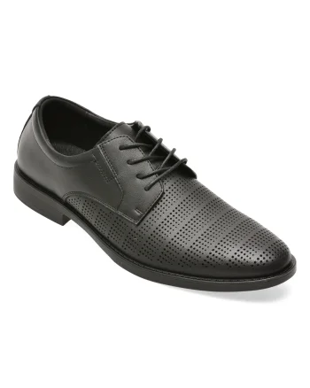 Pantofi eleganti BITE THE BULLET negri, 5670, din piele naturala