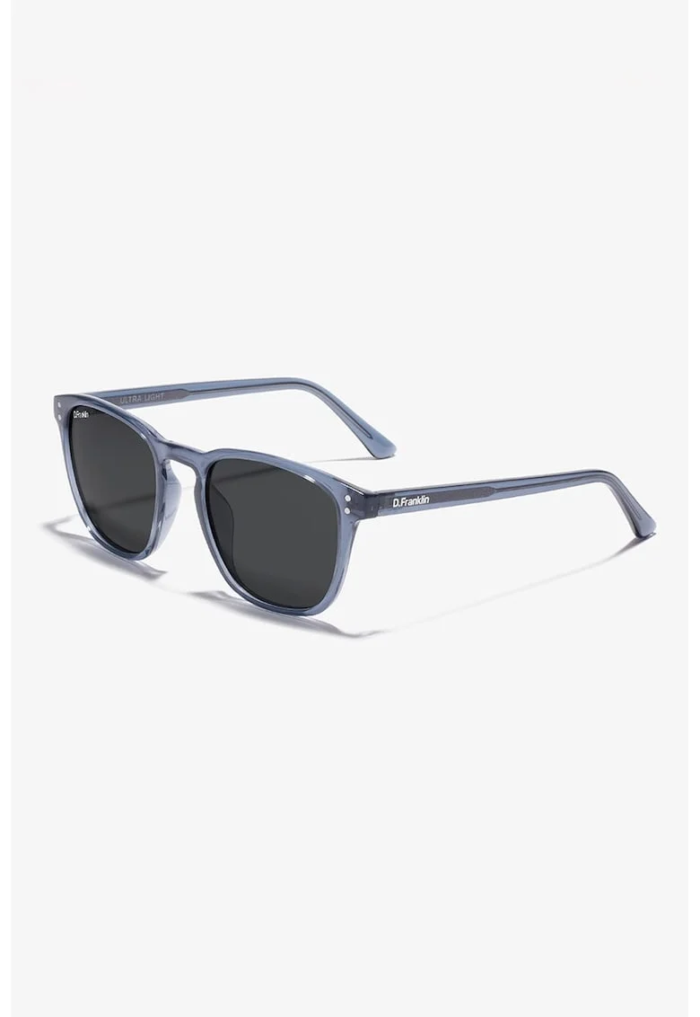 Ochelari de soare pantos unisex cu lentile polarizate, Albastru deschis