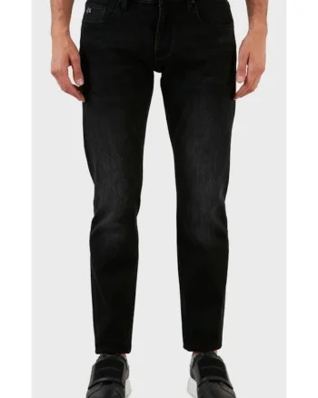 Blugi slim fit crop,