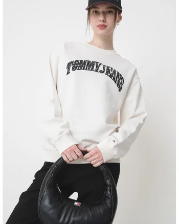 Bluza de trening relaxed-fit cu logo