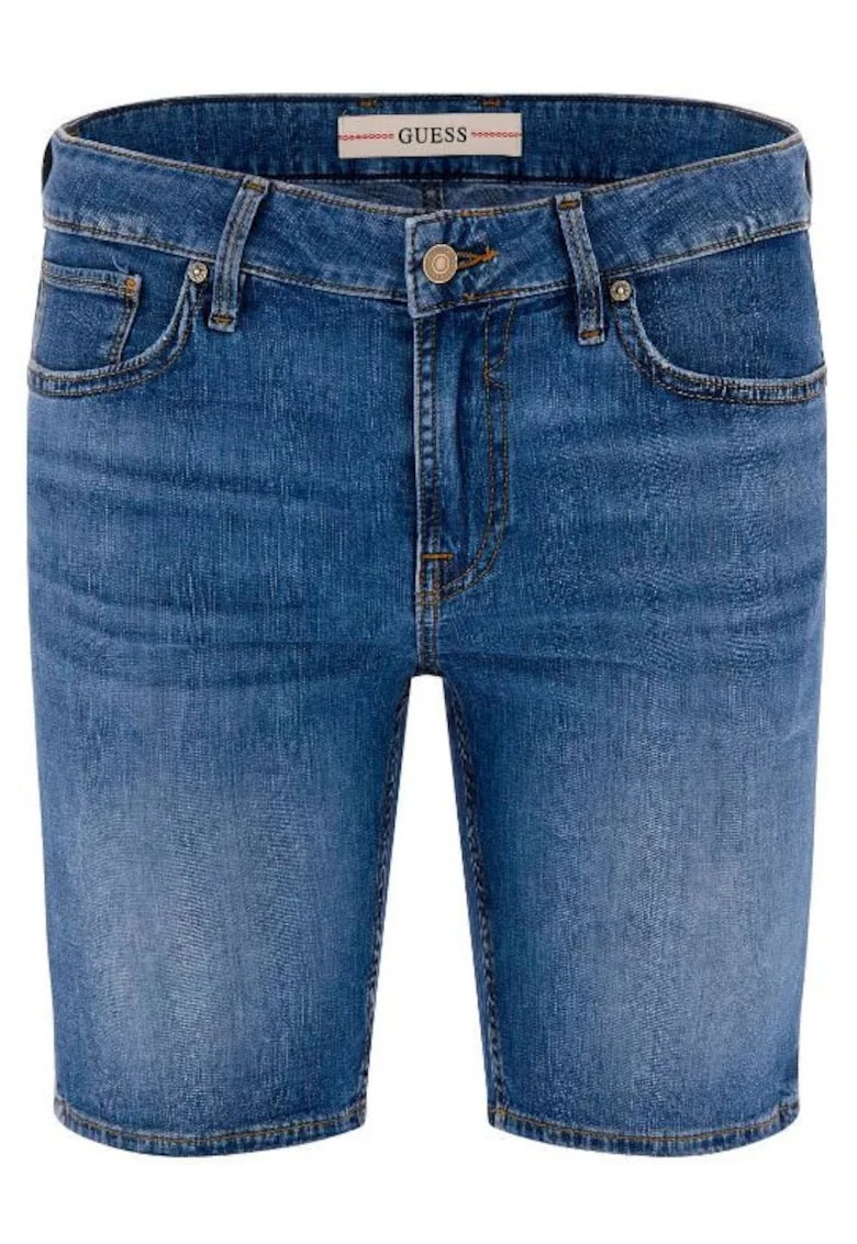 Pantaloni scurti barbati,  Bumbac, Albastru1