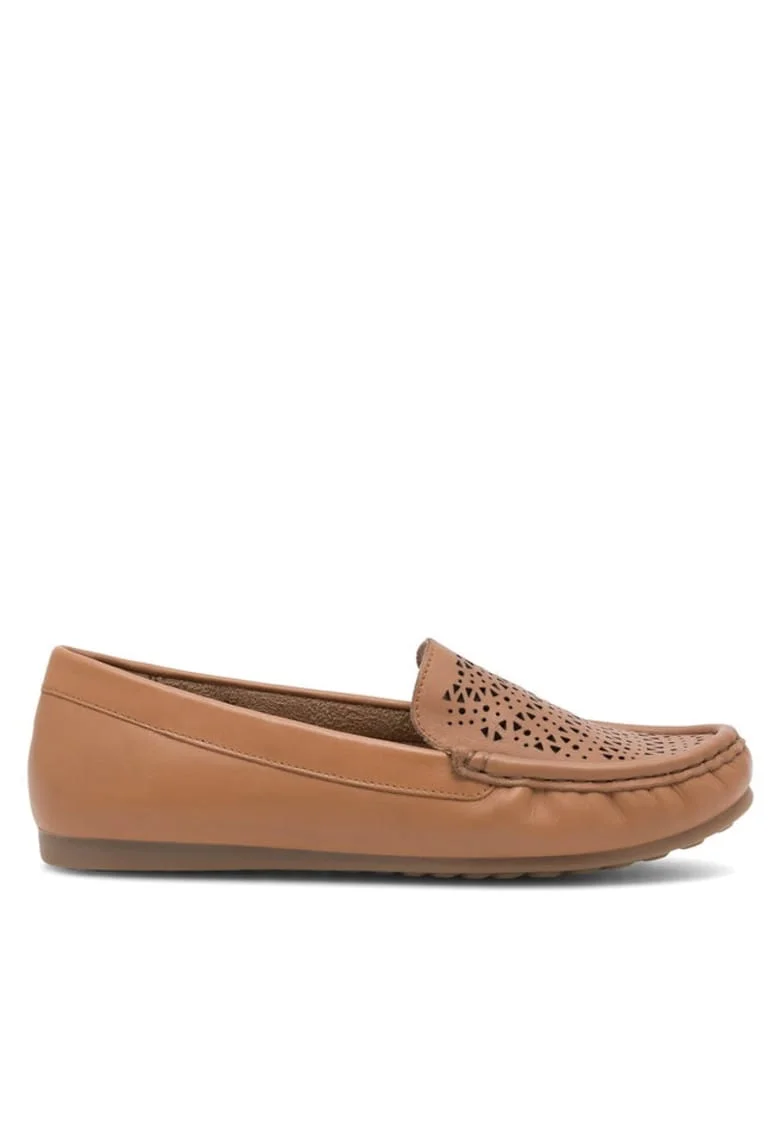 Mocasini dama,  Piele naturala, Maro, Maro