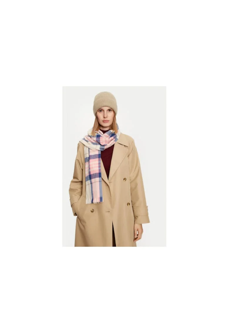 Set caciula si fular dama,  304763359, Poliester reciclat, One Size INTL, Bej