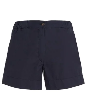 Pantaloni scurti,  Bumbac, Bleumarin, Bleumarin