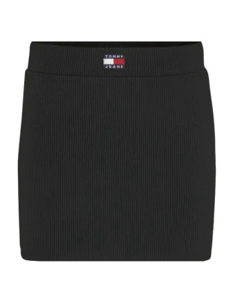 Fusta dama,  Poliester, Negru, Negru