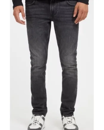 Blugi skinny pentru barbati,  Bumbac, Negru, Gri