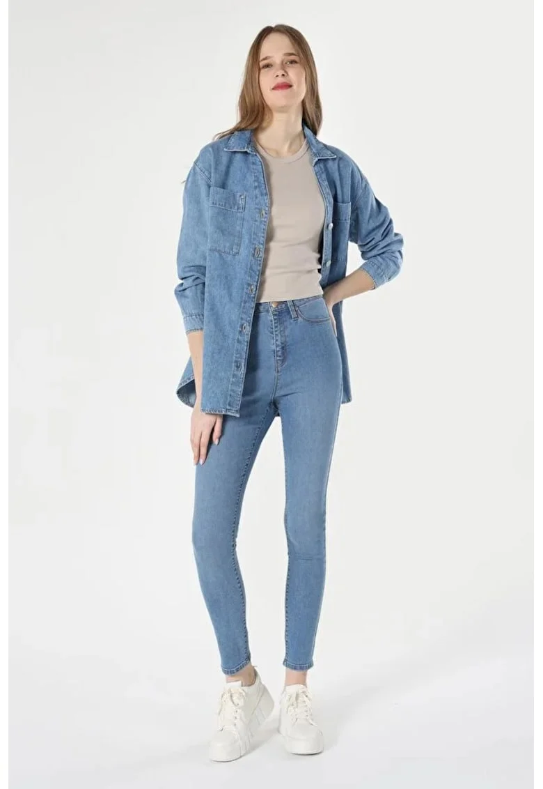 Pantaloni De Dama Denim Super Slim Fit 760 Diana Cl1048828