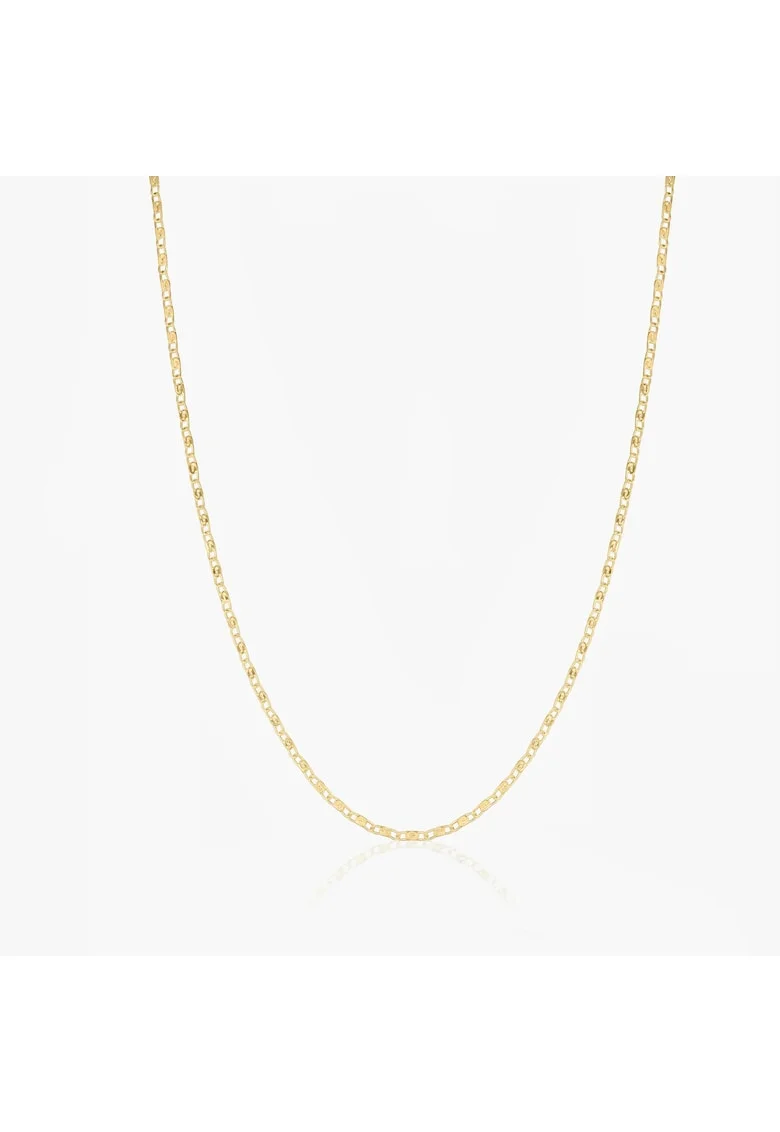 Colier din argint Golden Anchor