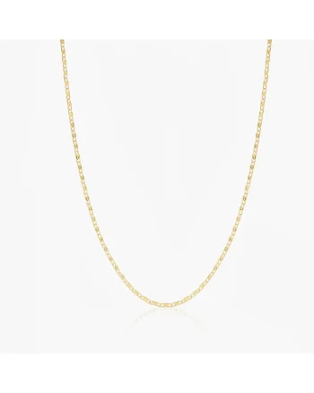 Colier din argint Golden Anchor