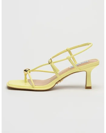 Sandale slingback cu varf patrat Jackpots, Verde lime