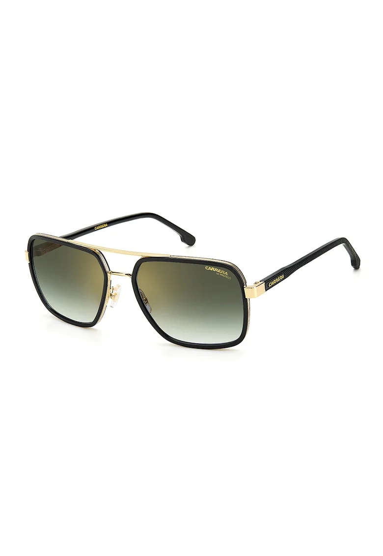 Ochelari de soare aviator polarizati, Auriu/Negru