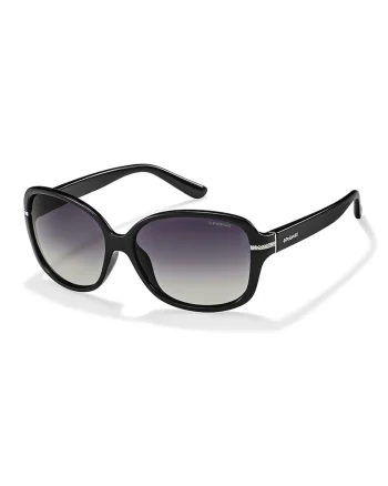 Ochelari de soare polarizati cu lentile in degrade, Negru/Violet