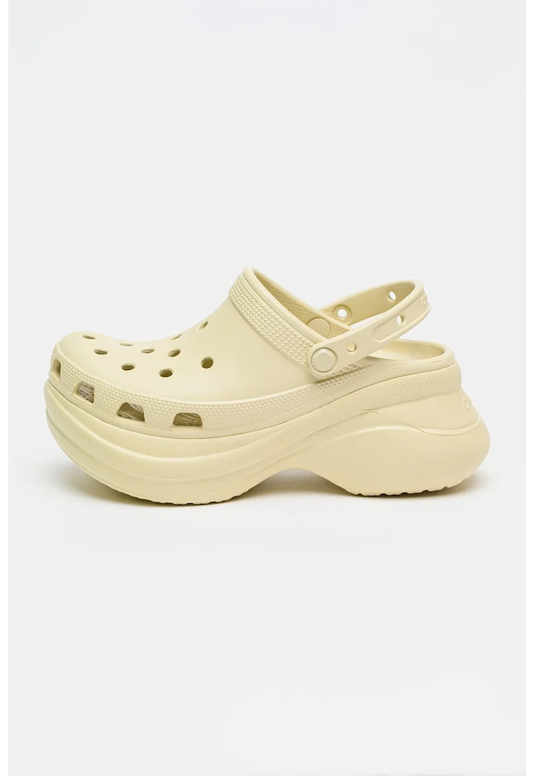 Saboti slingback demi-wedge Bae, Kaki pal