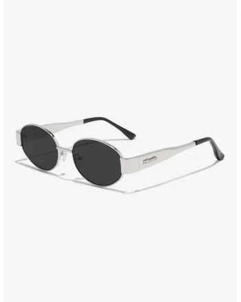 Ochelari de soare ovali unisex, Argintiu