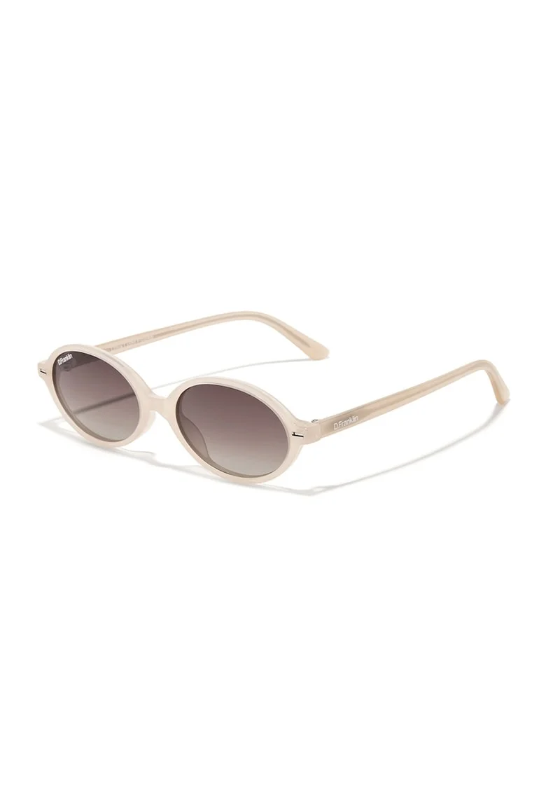 Ochelari de soare unisex cu lentile polarizate, Bej deschis