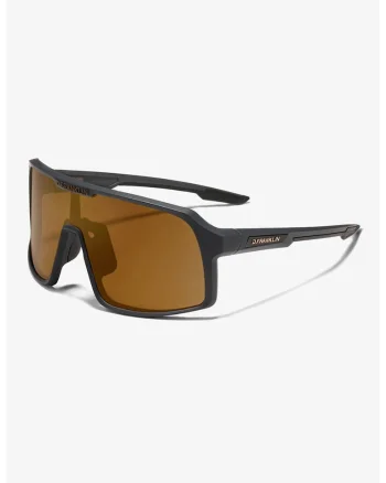 Ochelari de soare shield unisex, Negru,