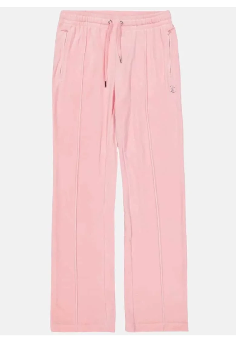 Pantaloni de trening cu aspect catifelat Tina
