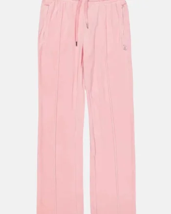 Pantaloni de trening cu aspect catifelat Tina