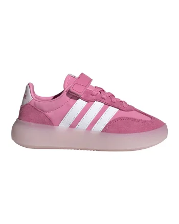 Tenisi Barreda Decode cu velcro, Alb/Roz