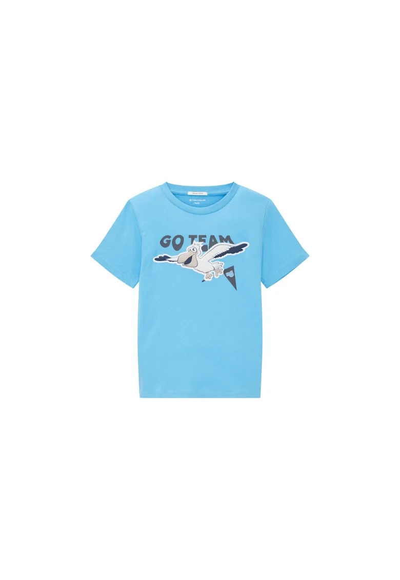 Tricou copii,  301928232, Bumbac, Albastru, Albastru