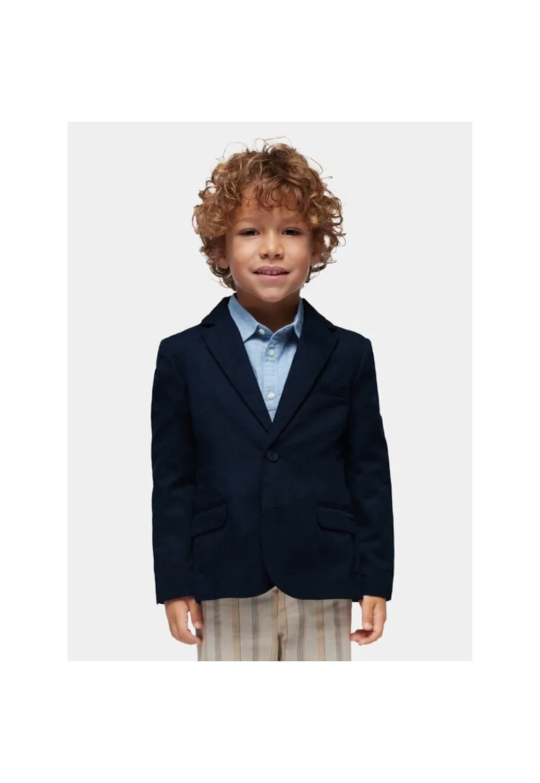 Sacou copii,  853068, Bleumarin, Bumbac