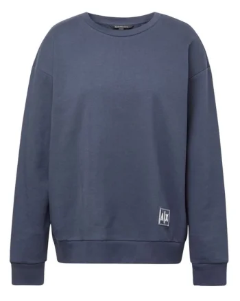 Bluza dama,  Bumbac, Albastru marin, Bleumarin