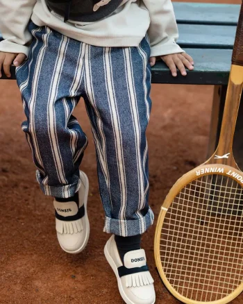 Donsje pantaloni straight pentru copii, din bumbac