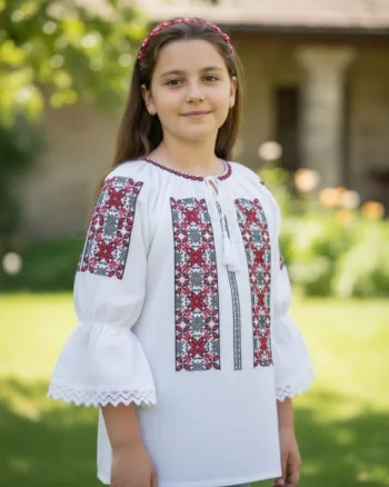 Ie traditionala fetite Melania 6