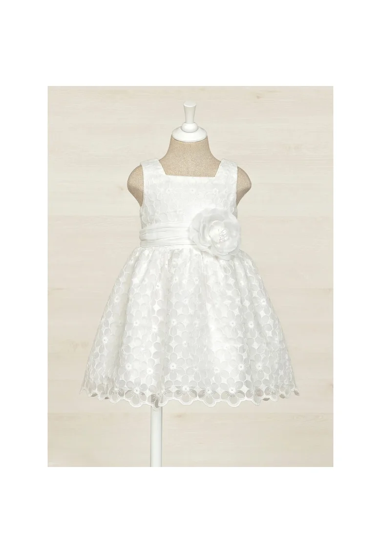 Rochie Fete,  302200016, Poliamida, Alb