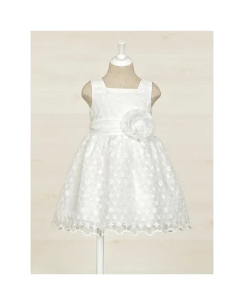 Rochie Fete,  302200016, Poliamida, Alb