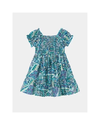 Rochie fete,  13799, Multicolor, Bumbac