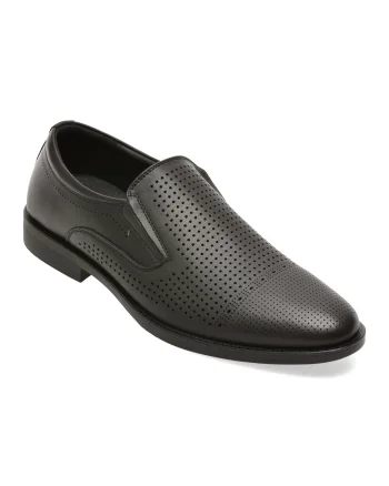 Pantofi eleganti BITE THE BULLET negri, 5671, din piele naturala