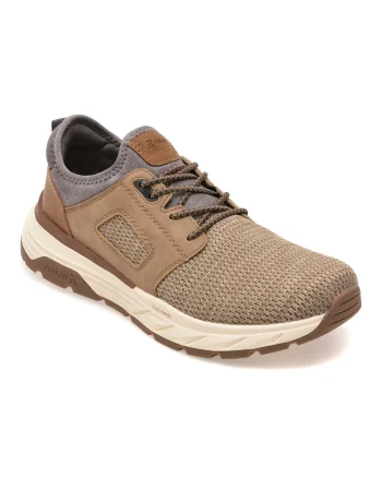 Pantofi sport RIEKER maro, 6150, din material textil