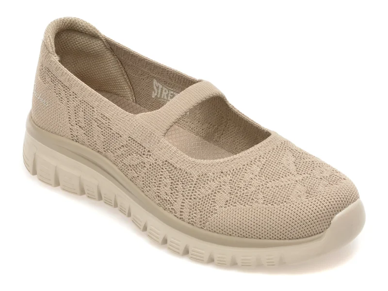 Pantofi sport SKECHERS gri, 100966, din material textil