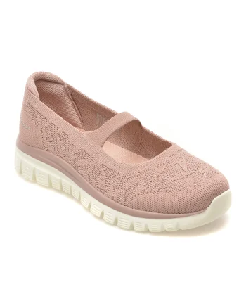 Pantofi sport SKECHERS mov, 100966, din material textil