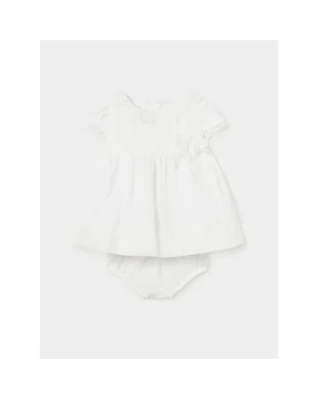 Rochie fete,  30017, Alb, Poliester