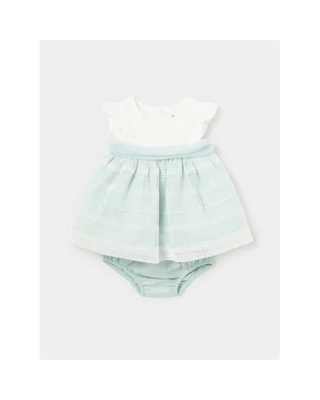Rochie fete,  30024, Albastru, Bumbac