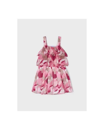 Rochie fete,  302080502, Poliester, Roz, Roz