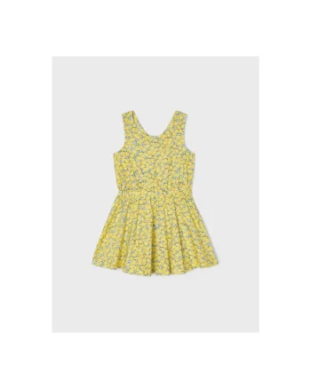 Rochie fete,  302080618, Bumbac, Galben, Galben