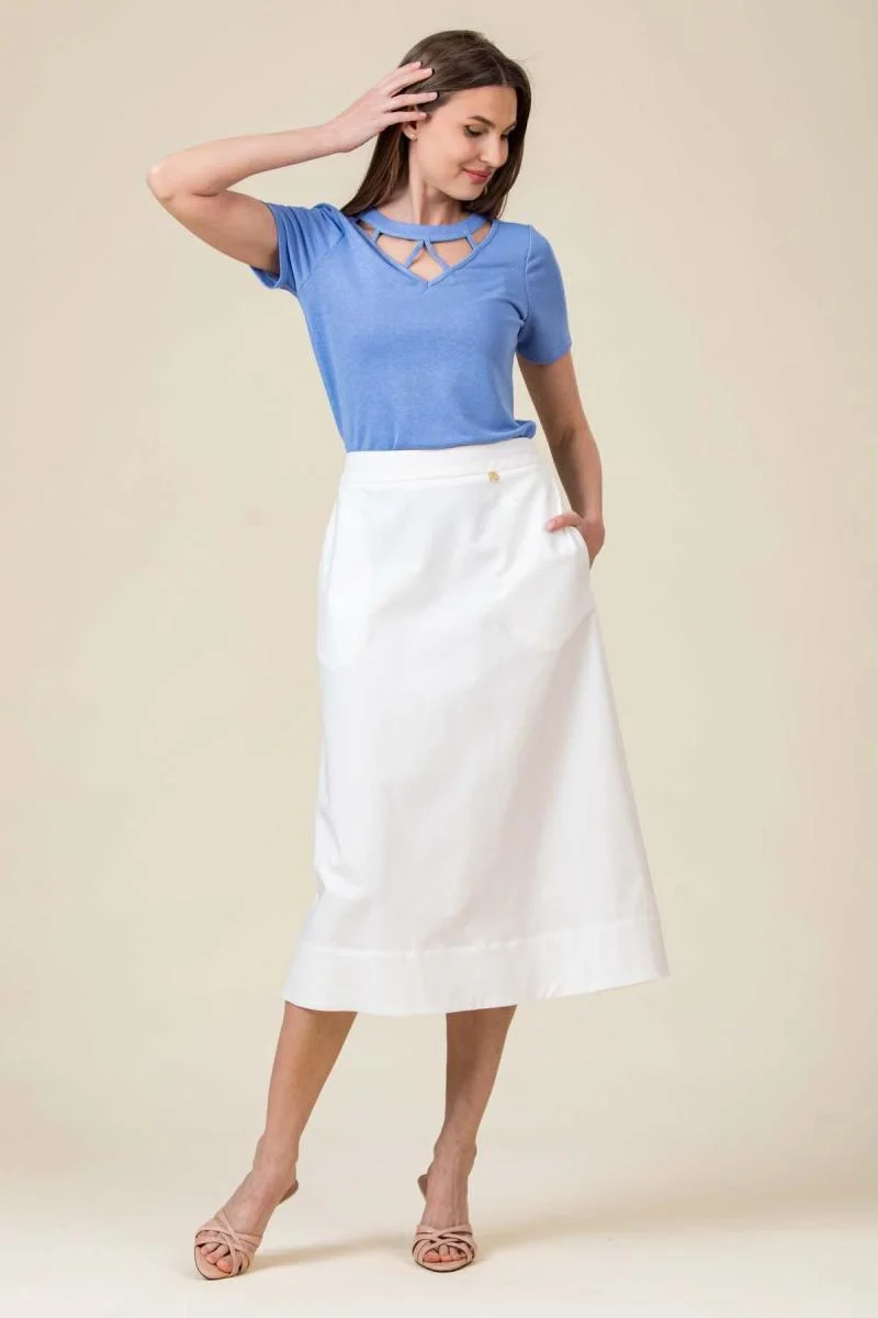 Fusta midi Evelyn