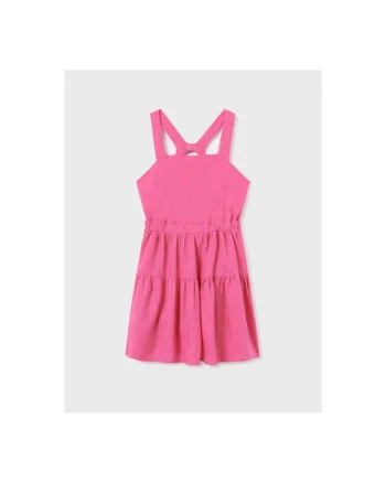 Rochie fete,  302086191, Viscoza/In, Roz, Roz
