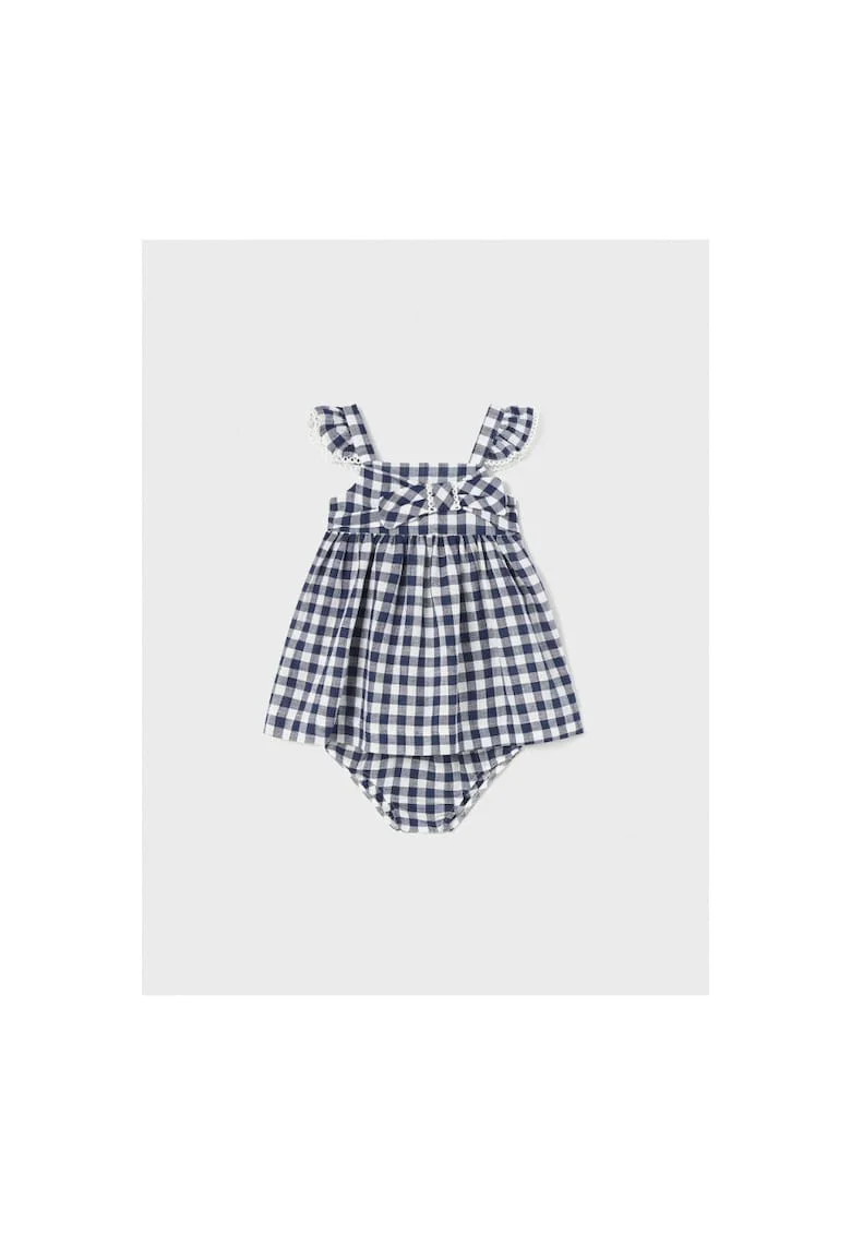 Rochie fete,  302066612, Viscoza/In, Albastru marin, Bleumarin