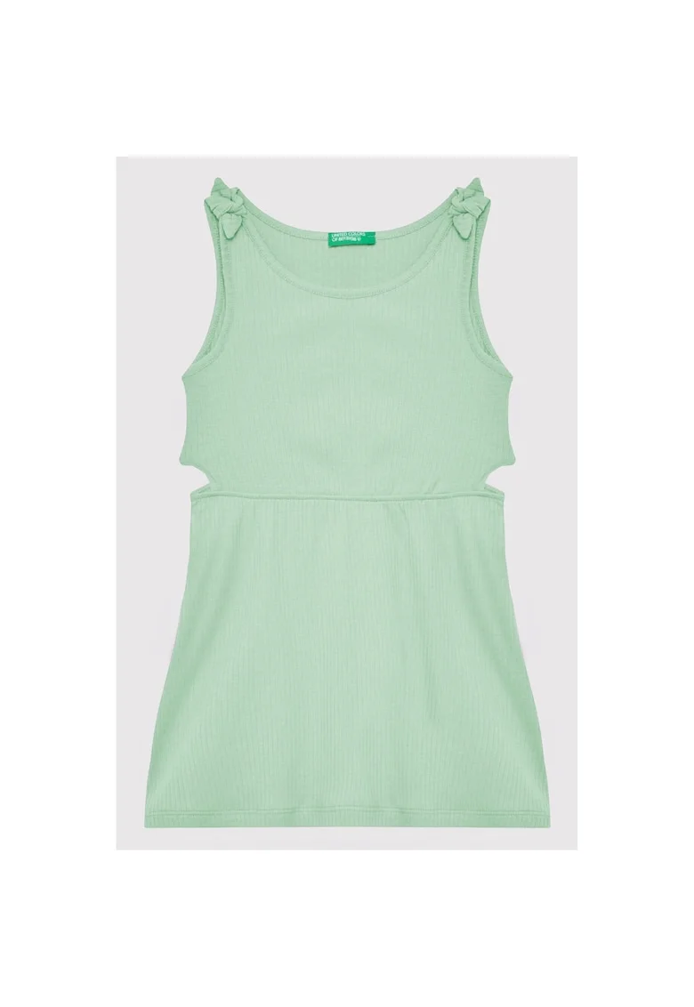 Rochie fete,  300129746, Bumbac, Violet, Verde