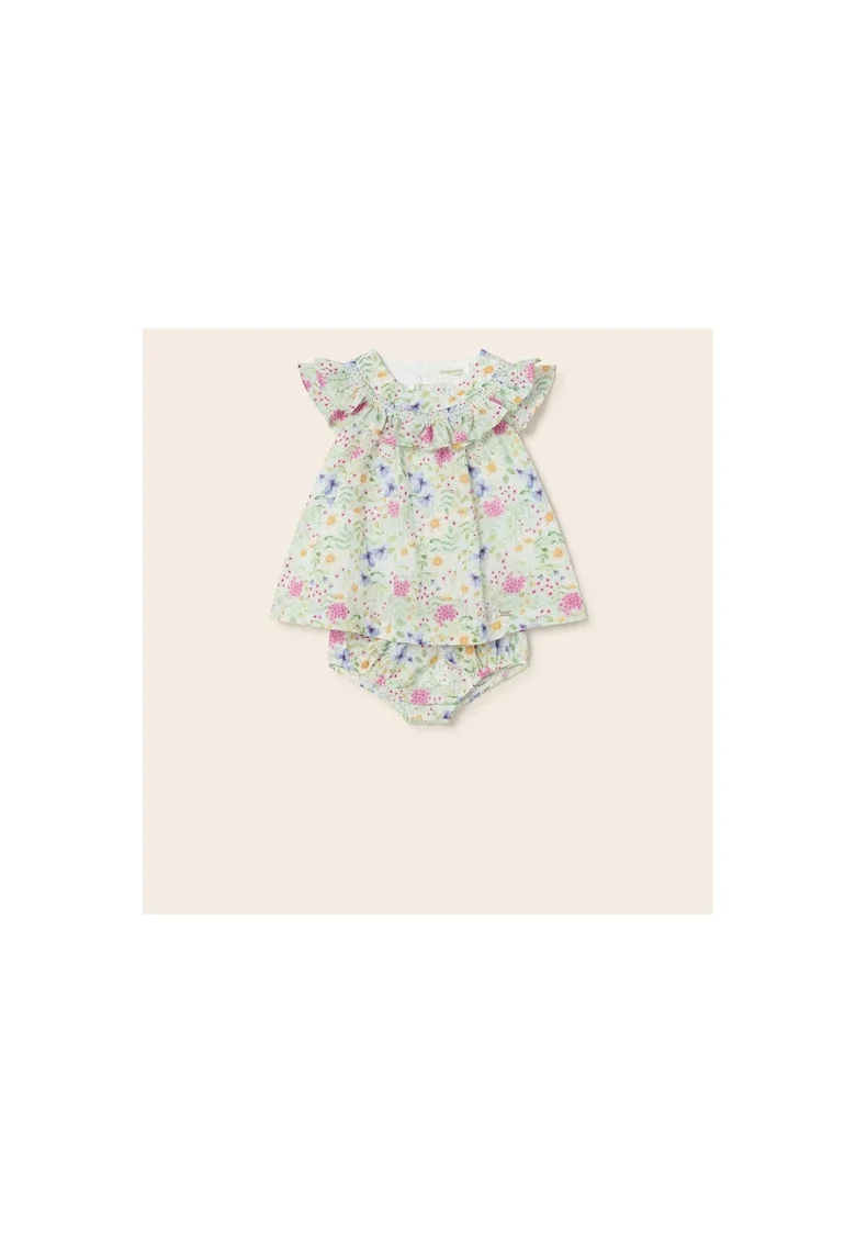 Rochie fetite,  301829782, Bumbac, Albastru, Albastru