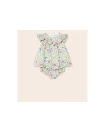 Rochie fetite,  301829782, Bumbac, Albastru, Albastru