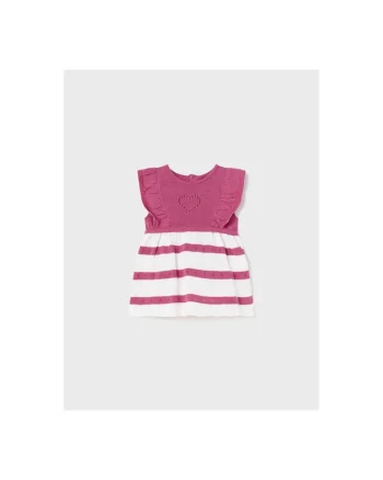 Rochie fetite,  301829492, Bumbac, Roz, Roz